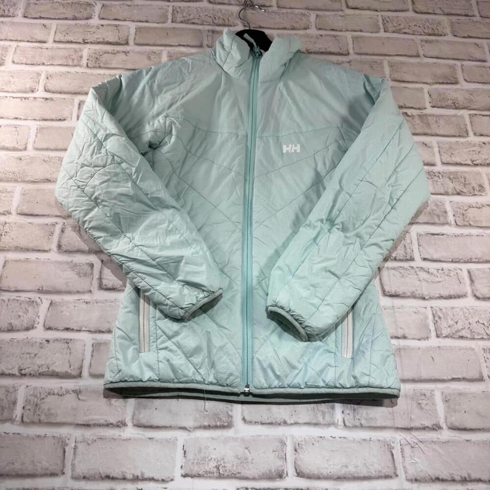 Helly Hansen Lightweight Puffer Jacket Women's Size XS Mint Green